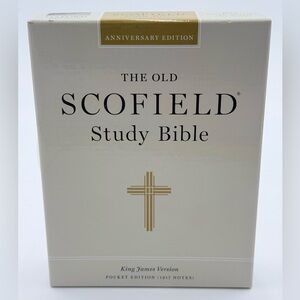 The Old Scofield Study Bible - Cream Anniversary Edition